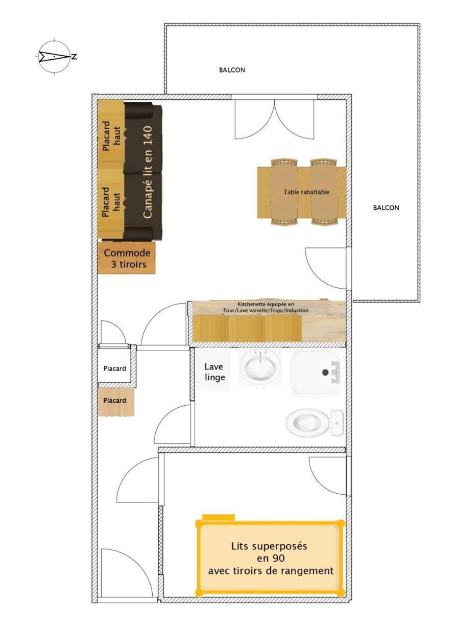 Residence Betelgeuse - 2 Pieces 4 Personnes 2 Expose Ouest Mae-9414 Valloire Exterior photo